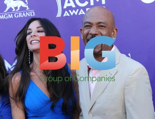 Tara Williams and Montel Williams at ACM Awards