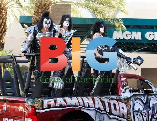 Kiss Band Members at ACM Awards