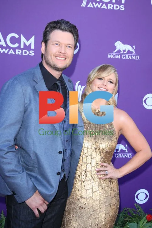 Blake Shelton & Miranda Lambert at ACM Awards