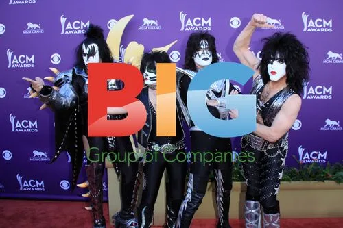 KISS Band Members at ACM Awards