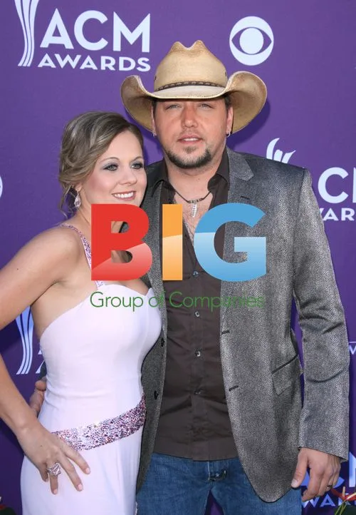 Jason and Jessica Aldean at ACM Awards
