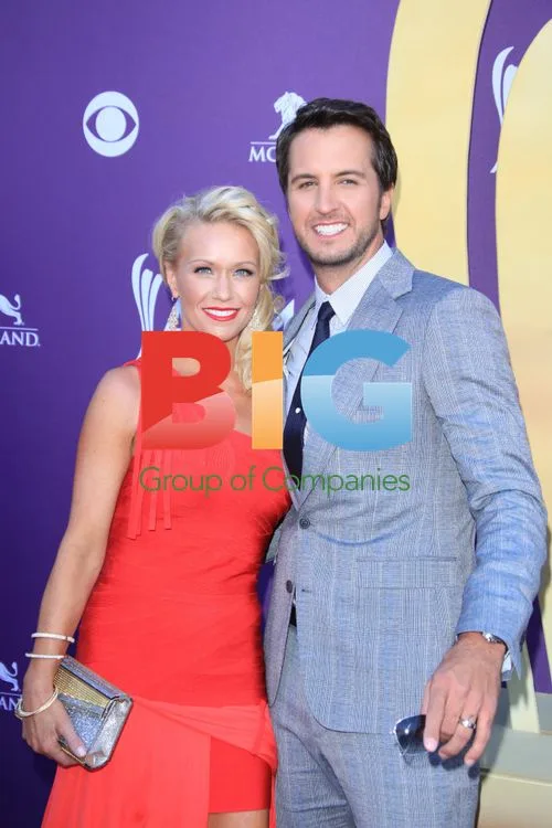 Caroline and Luke Bryan at ACM Awards