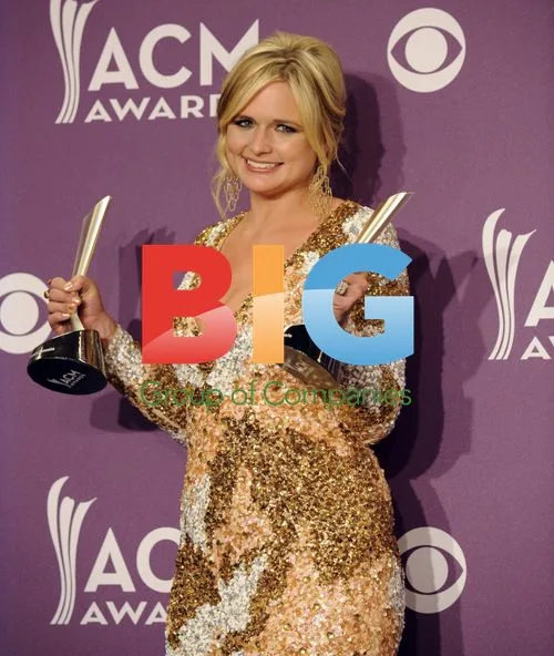 Miranda Lambert Backstage at ACMA Awards