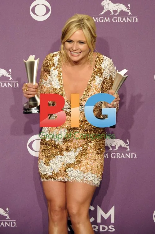 Miranda Lambert Backstage at ACM Awards
