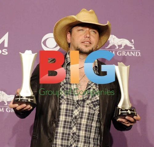 Jason Aldean Backstage at ACM Awards