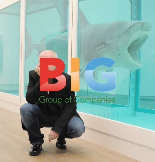 Damien Hirst Photo Call at Tate Modern