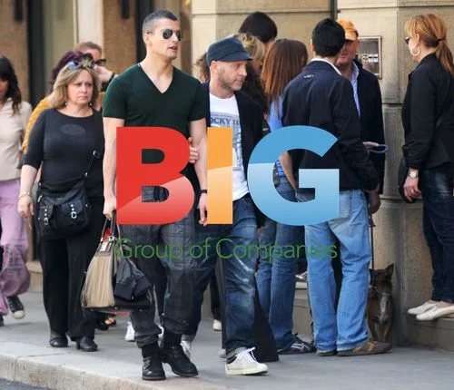 Domenico Dolce shopping in Milan