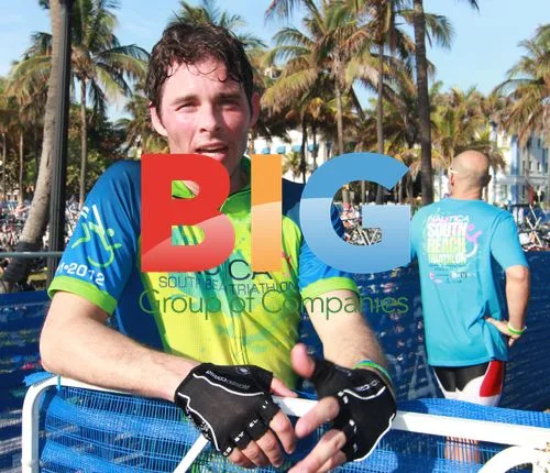 James Marsden at Nautica South Beach Triathlon