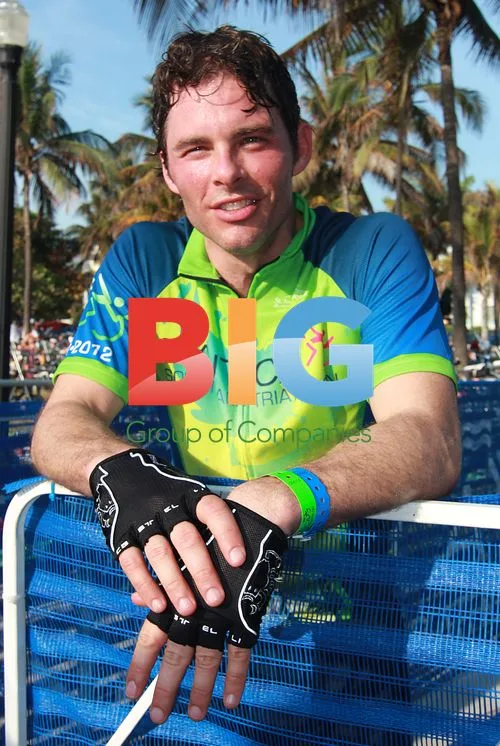James Marsden at Nautica South Beach Triathlon