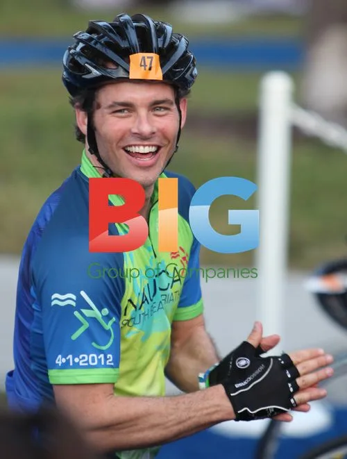 James Marsden at Nautica Triathlon