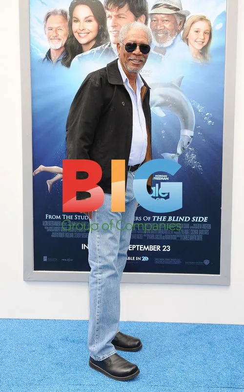 Morgan Freeman at 'Dolphin Tale' Premiere