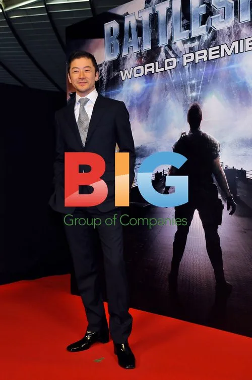 Tadanobu Asano at 'Battleship' Japan Premiere