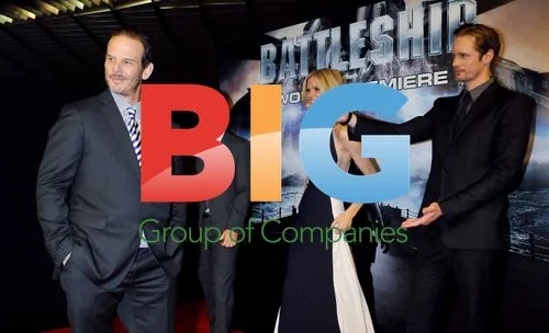 Peter Burg, Taylor Kitsch, Brooklyn Decker and Alexander Skarsgard at 'Battleship' Japan Premiere