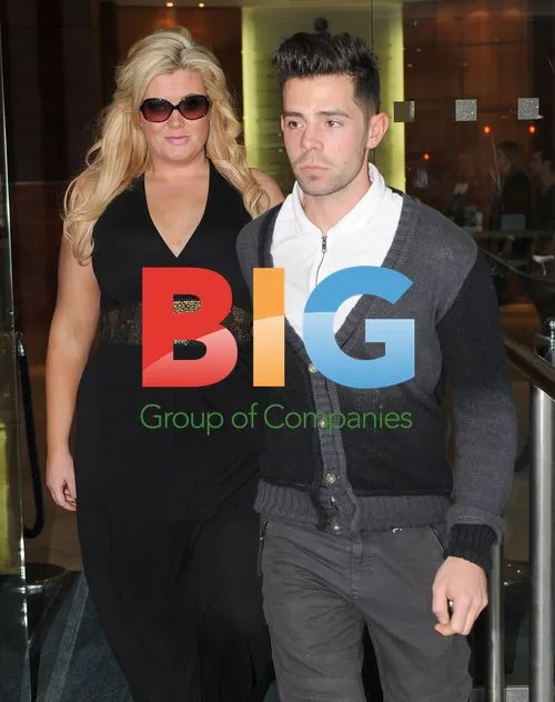 Gemma Collins and boyfriend Charlie on a London outing