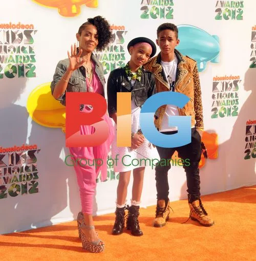 Jada, Willow and Jaden Smith at Nickelodeon Kids' Choice Awards