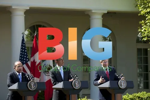Obama, Harper and Calderon Press Conference