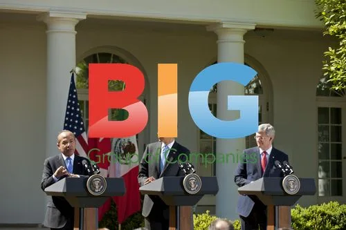 Obama, Harper and Calderon Joint Press Conference