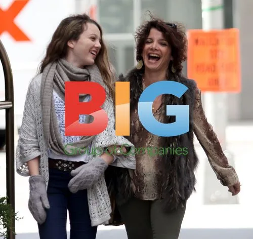 Stefania Owen strolls with mother in Soho