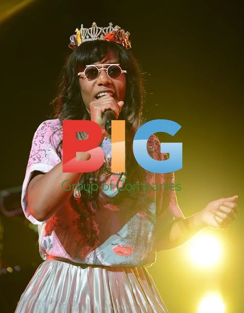 Santigold performs at RHCP concert