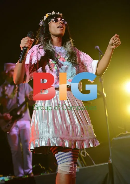 Santigold performs for RHCP in Florida