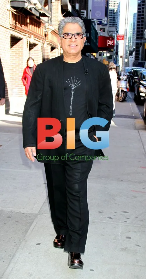 Deepak Chopra on The Late Show
