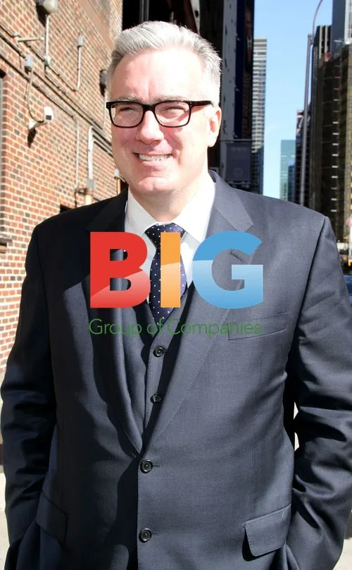 Keith Olbermann at The Late Show with David Letterman