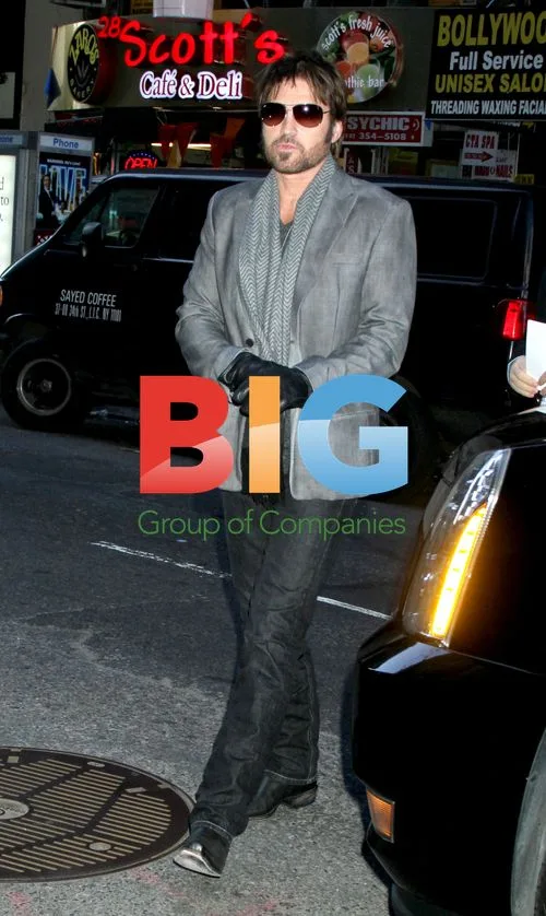 Billy Ray Cyrus Arrives at 'Today Show'