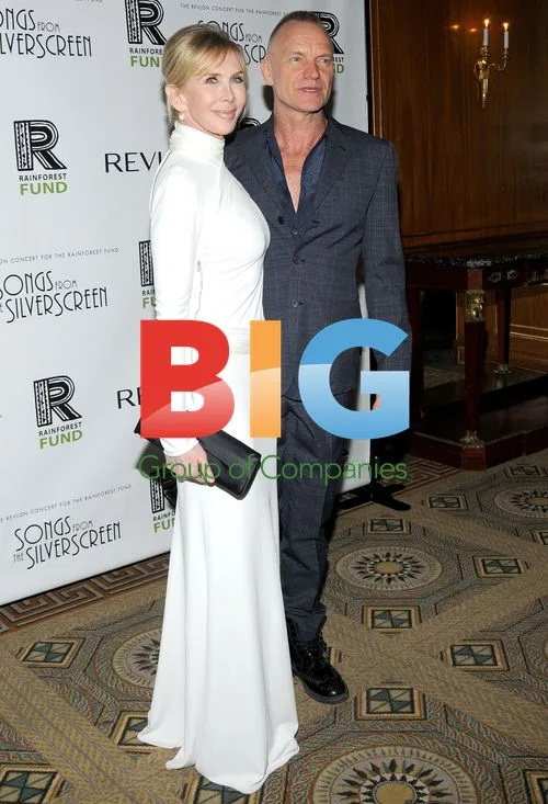 Trudie Styler and Sting at 2012 Rainforest fund event
