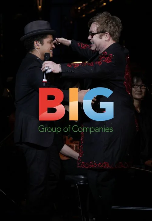 Elton John and Bruno Mars Perform at Rainforest Gala