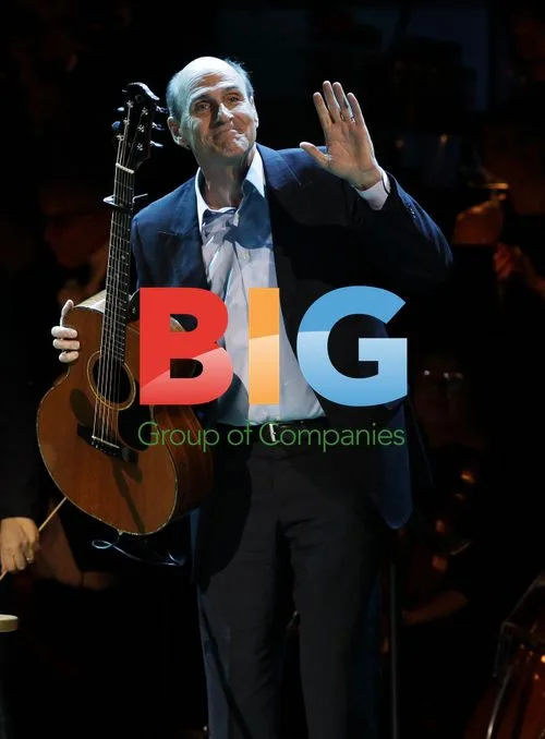 James Taylor performs at Rainforest Fund concert