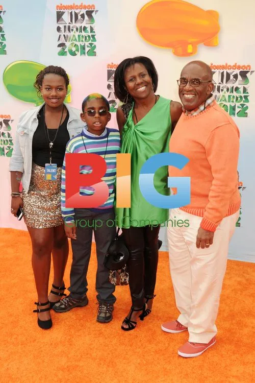 Al Roker and family at Nickelodeon Kids' Choice Awards