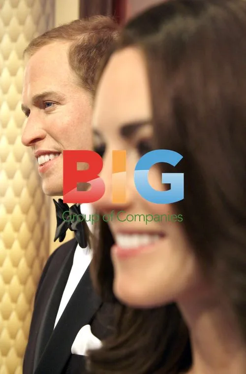 Wax figures of Prince William and Catherine unveiled
