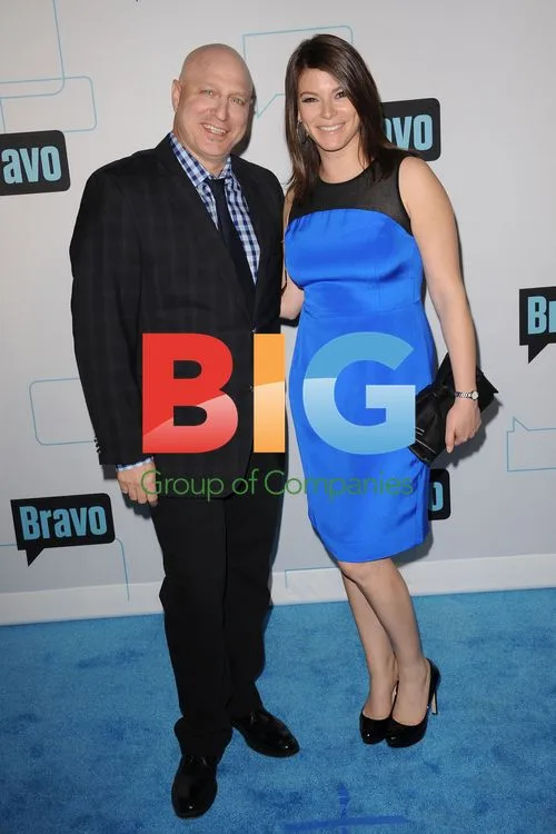 Tom Colicchio and Gail Simmons at Bravo Upfront 2012