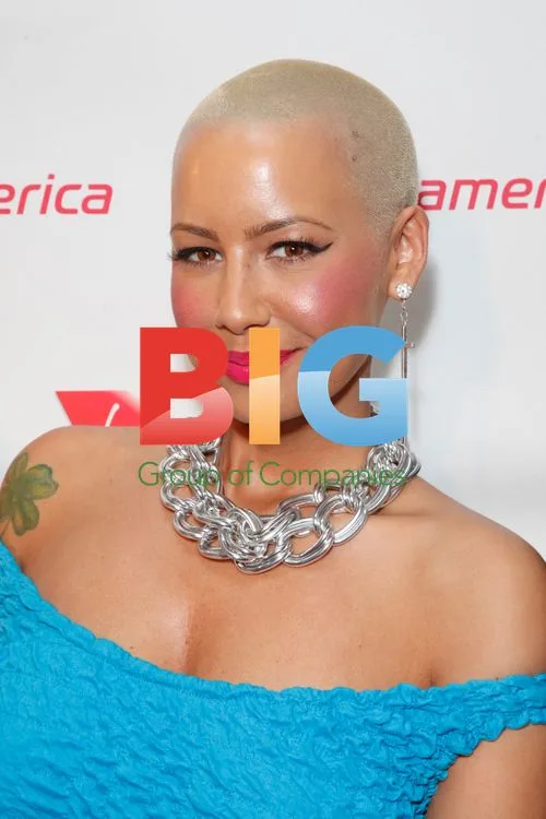 Amber Rose at Virgin America Launch Party