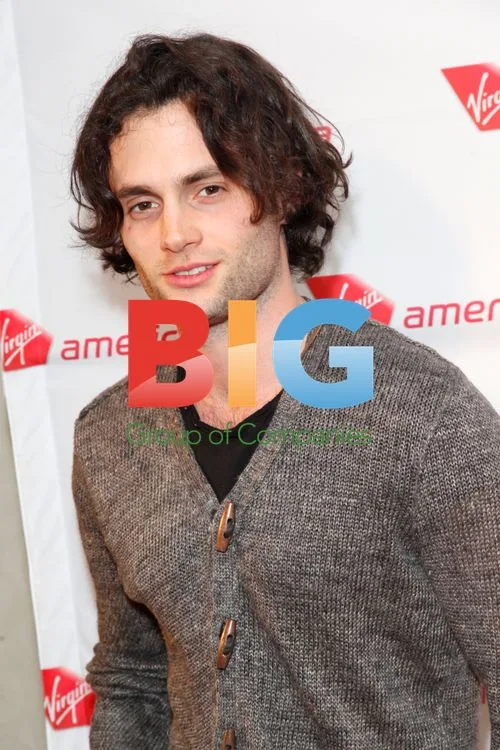 Penn Badgley at Virgin America Flight Launch