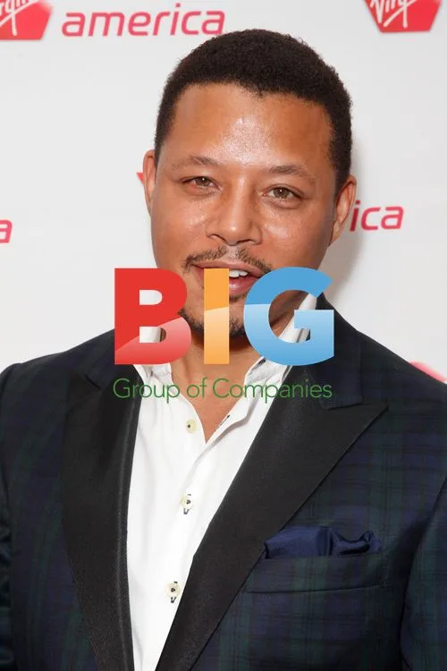 Terrence Howard at Virgin America Launch Party