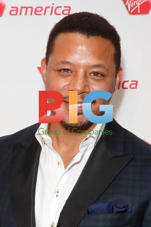 Terrence Howard at Virgin America Launch