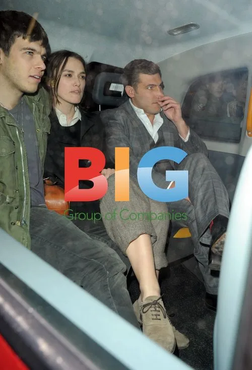 Keira Knightley and James Righton in Soho, London