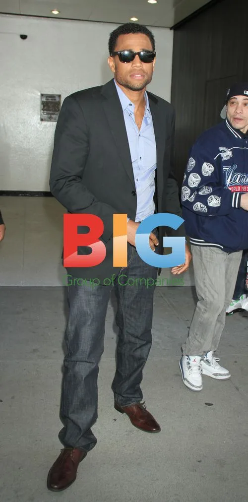 Michael Ealy at BET 106 & Park