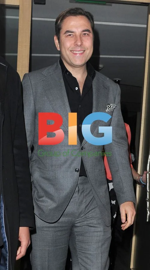 David Walliams Dines at Nobu in London