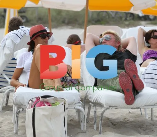 Boris Becker and Family at Miami Beach
