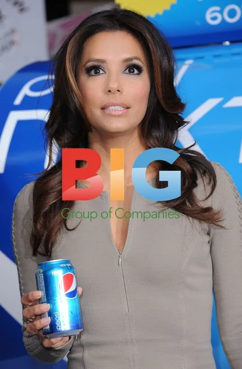 Eva Longoria Promotes Pepsi Next in Times Square