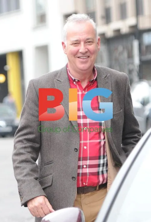 Michael Barrymore Leaves Bistro Du Vin