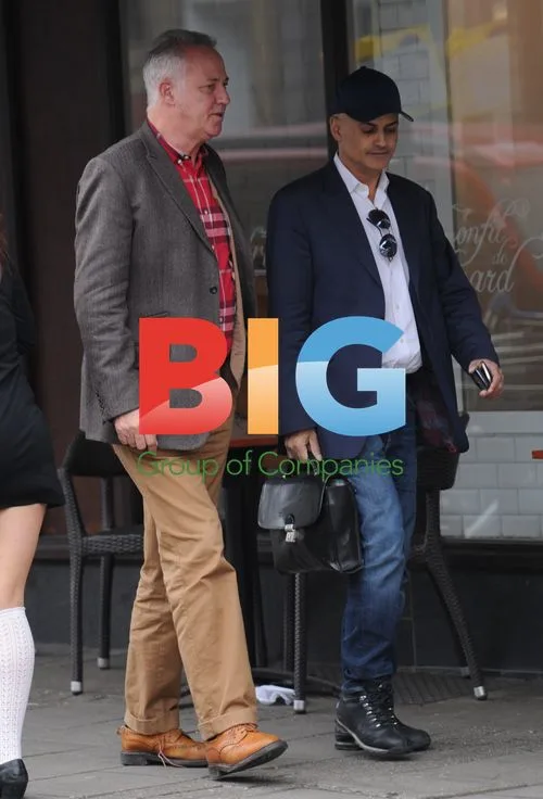 Michael Barrymore Leaves Bistro Du Vin After Lunch