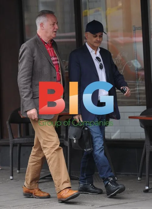 Michael Barrymore Leaves London Restaurant