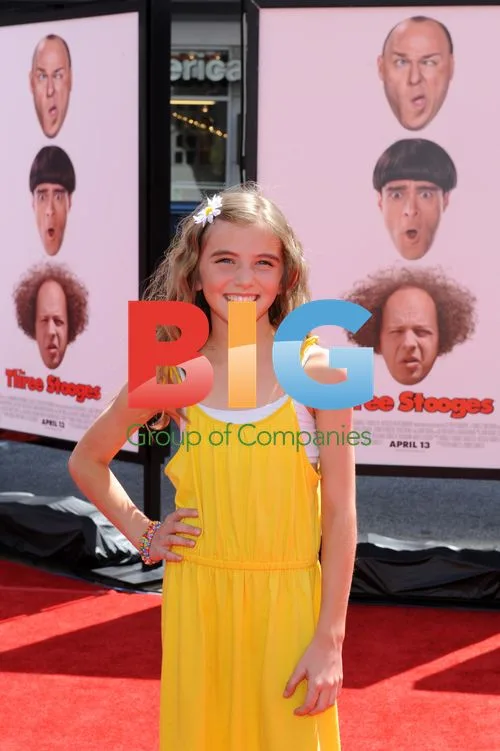 Avalon Robbins at 'The Three Stooges' Premiere