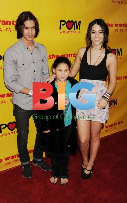 Boo Boo, Sage, and Fivel Stewart at 'She Wants Me' Premiere