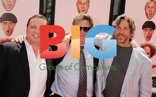 Bobby Farrelly, Mike Cerrone and Peter Farrelly at 'The Three Stooges' premiere