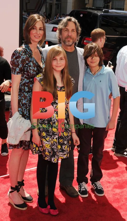 Peter Farrelly and family at 'The Three Stooges' premiere
