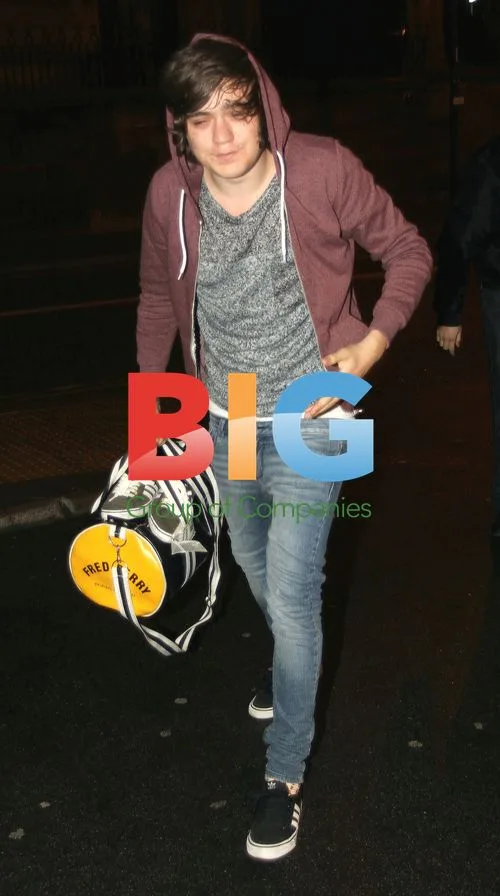 Frankie Cocozza Leaving Hotel in Liverpool